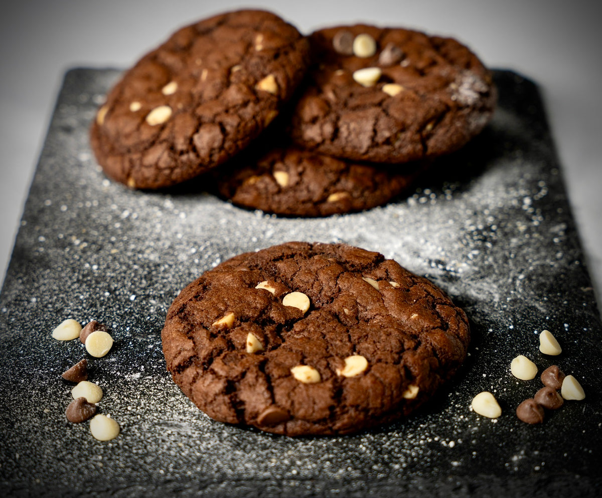 Triple Chocolate Cookies
